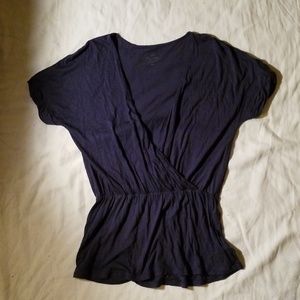 J Crew short sleeve blouse